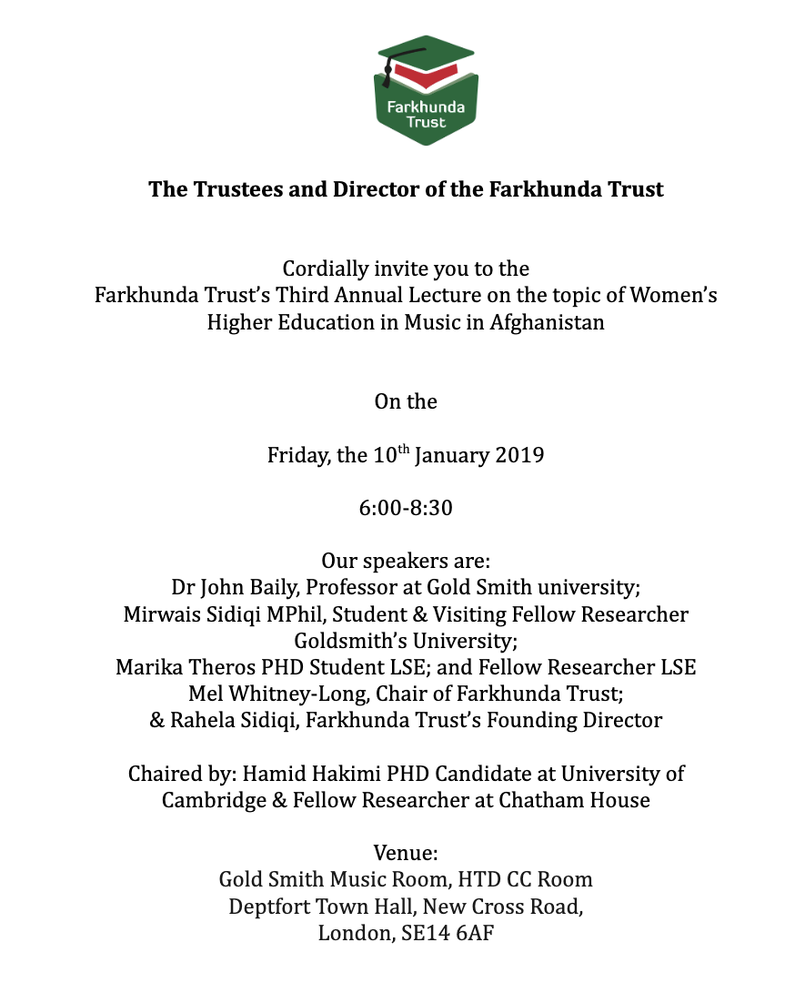 Third Annual Lecture 2019